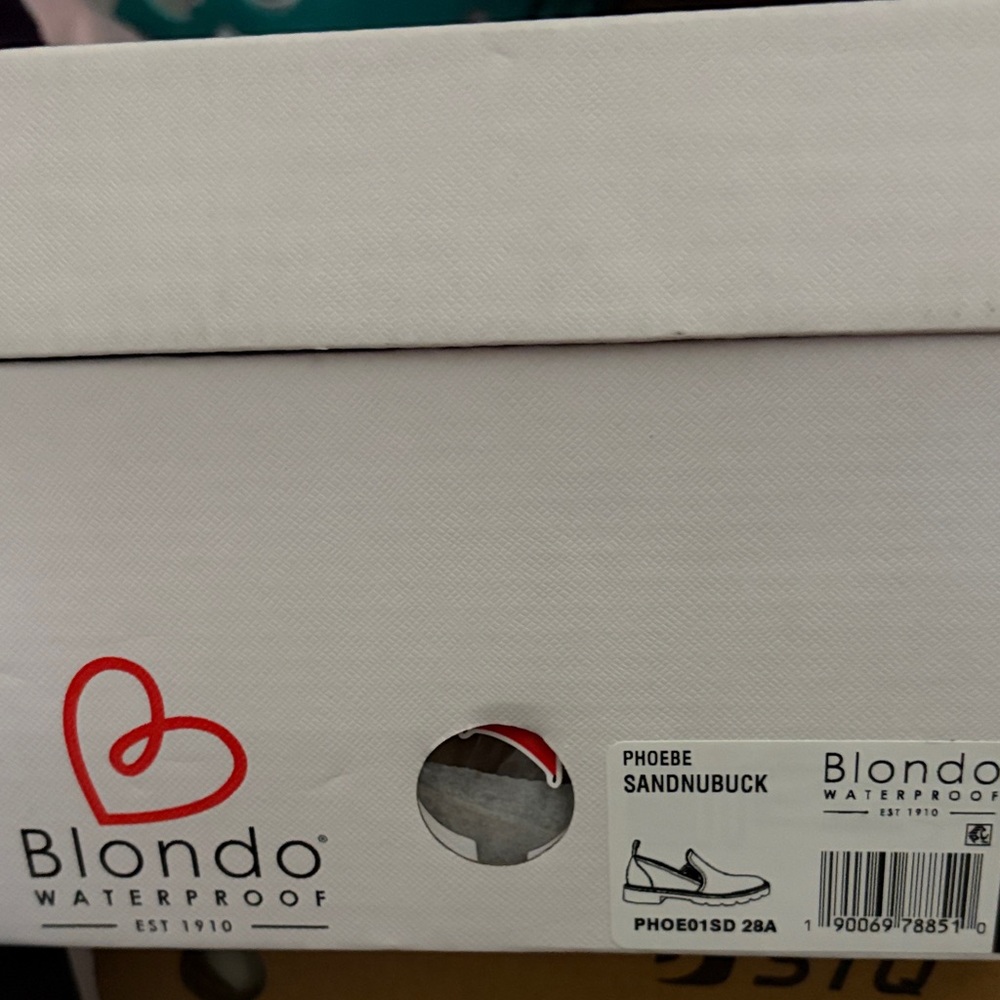 Blondo Waterproof Pheobe Leather Loafers in Sandnubuck color - Picture 5 of 5